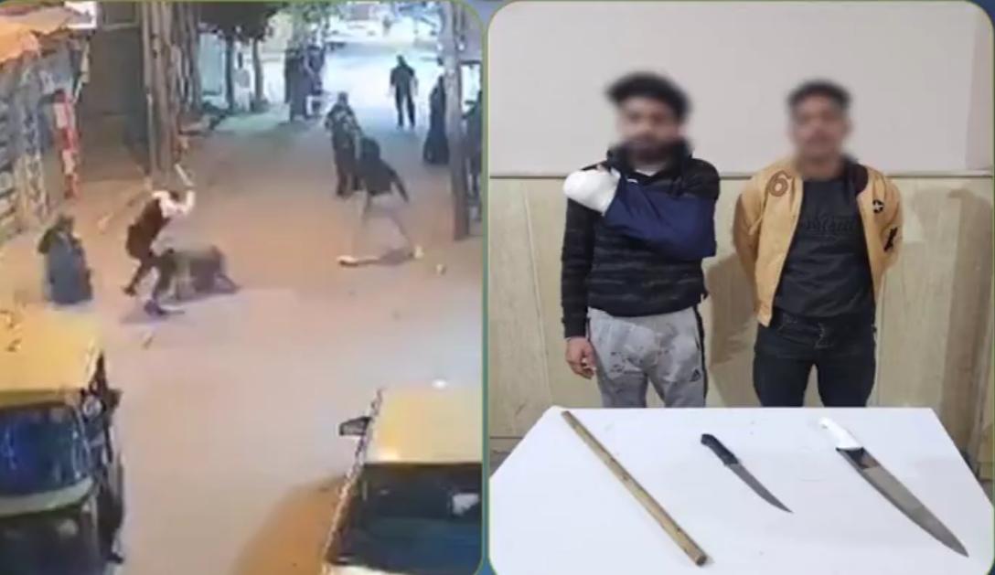 مشاجرة بالأسلحة البيضاء بسبب أولوية المرور بكفر الشيخ.. والأمن يتدخل