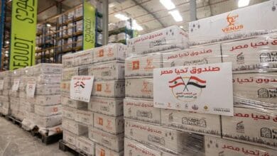 مصر ترسل ألف طن مساعدات إغاثية عاجلة للبنان تنفيذًا لتوجيهات الرئيس السيسي