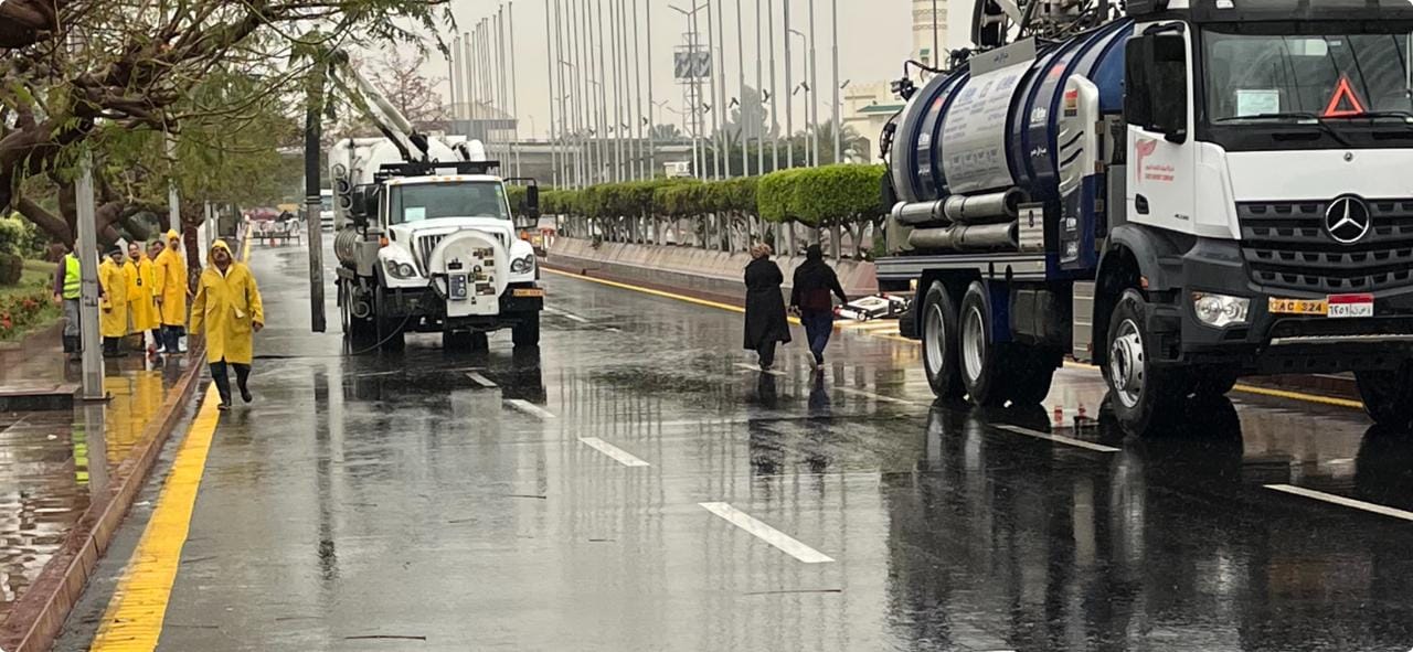 مطار القاهرة يرفع درجة الاستعدادات لمواجهة التقلبات الجوية