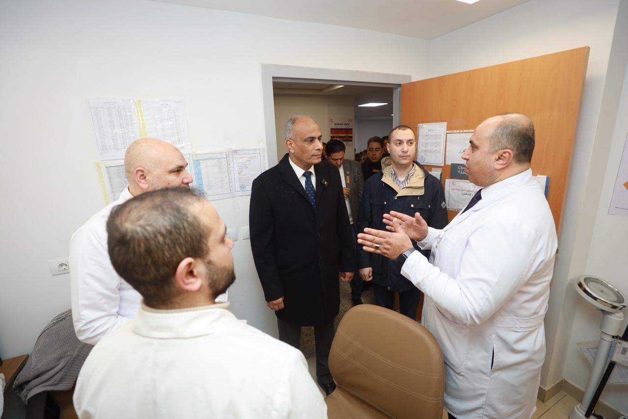محافظ كفر الشيخ يتفقد مستشفى مركز الأورام الجديد