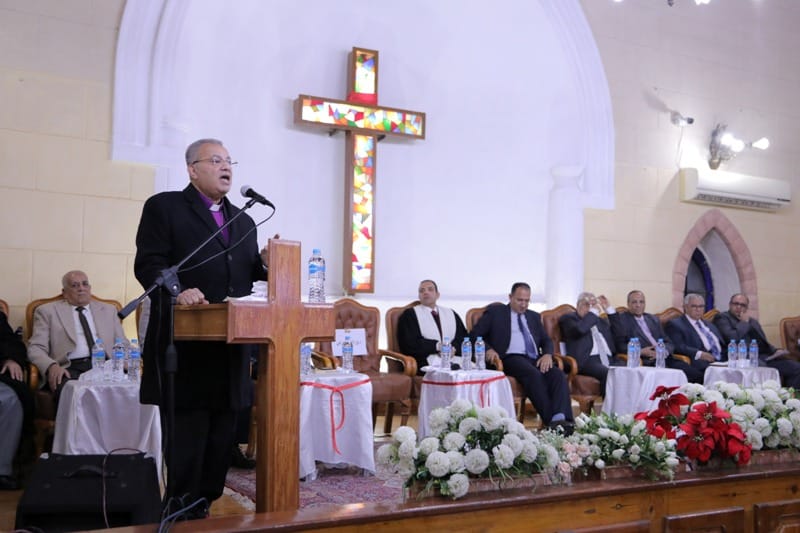 رئيس الطائفة الإنجيلية يشهد تنصيب راعٍ جديد لكنيسة منشية الصدر