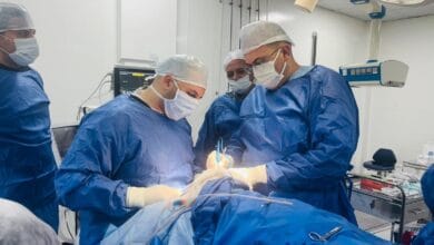 نجاح جراحة متقدمة لإعادة بناء الوجه بمطروح