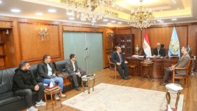 محافظ كفر الشيخ يناقش مستجدات إنشاء كوبري سخا العلوي