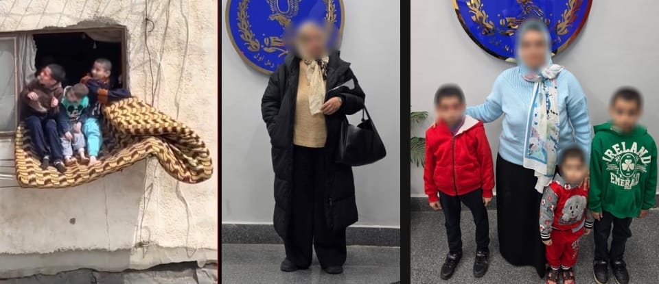 الأمن يتحرك في واقعة جلوس أطفال خارج نافذة مرتفعة بالإسكندرية