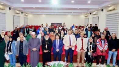 وفد من شباب كفر الشيخ يشارك في المعسكر الأول لبرنامج "شباب ضد الإلحاد الإلكتروني" ببورسعيد