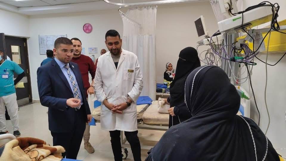 مدير الرعاية الصحية بالأقصر يتفقد مستشفى العديسات للتأكد من مستوى الخدمة