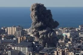 جيش الاحتلال الإسرائيلي يشن غارات على الضاحية الجنوبية لبيروت