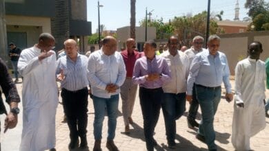 محافظ أسوان يتفقد مستشفى نصر النوبة المركزي بعد تطويره بتكلفة 350 مليون جنيه