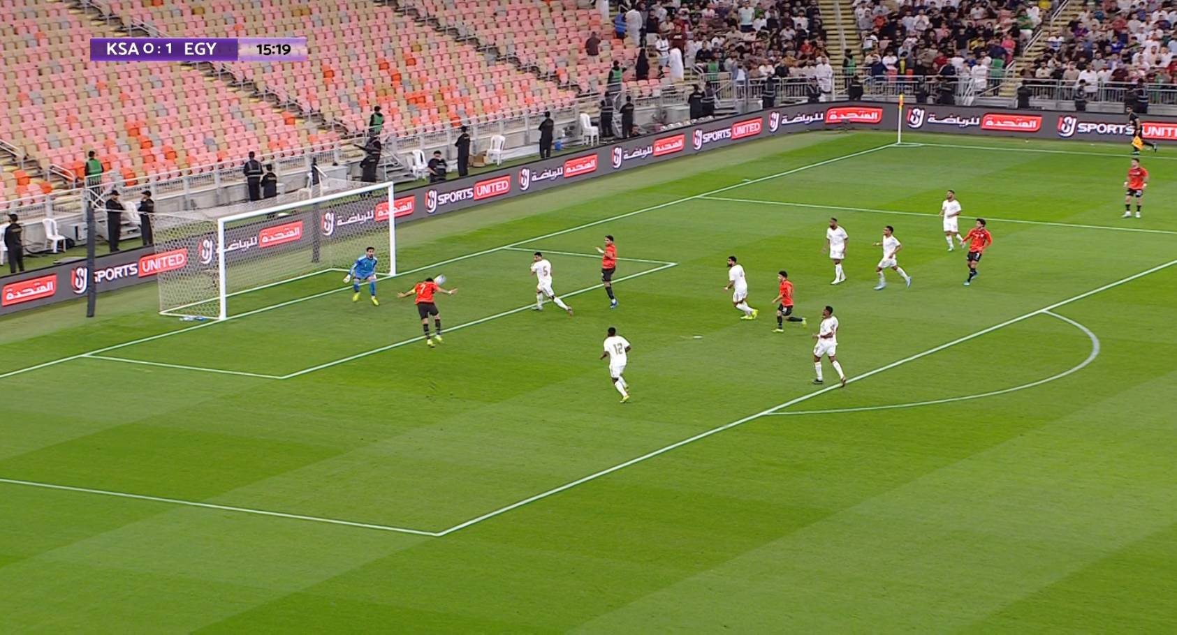 تريزيجيه يضيف الهدف الثاني لمنتخب مصر أمام السعودية استعدادًا للمونديال