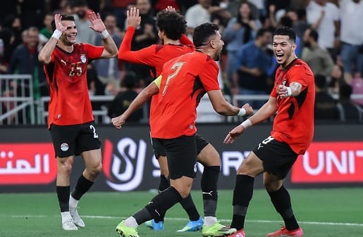 منتخب مصر يكتسح السعودية بثلاثية في الشوط الأول ودياً