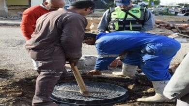 مياه القناة تبدأ استبدال مطابق الصرف الصحي المتهالكة بمدينة المستقبل في الإسماعيلية