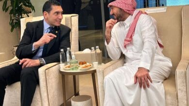 وزير الشباب والرياضة يبحث تعزيز التعاون مع نظيره السعودي