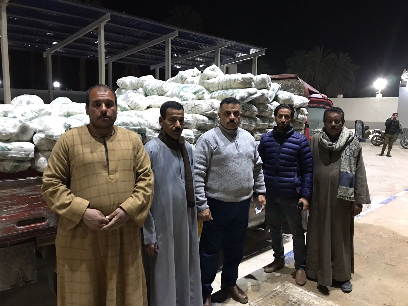 ضبط 6 أطنان سكر تمويني محظور تداوله في حملة مكثفة بمركز جهينة بسوهاج