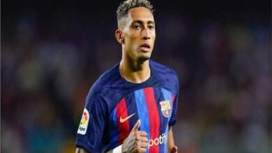 برشلونة يعلن غياب رافينيا خمسة أسابيع للإصابة