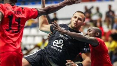 الأهلي يتفوق على الشمس في دوري المحترفين لكرة اليد