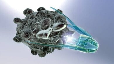 علماء يطورون روبوتات من الحمض النووي لاستهداف الخلايا السرطانية