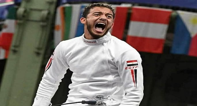 محمد السيد يحرز برونزية كأس العالم لسيف المبارزة بكازاخستان