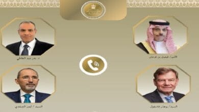 وزير الخارجية يبحث هاتفياً مع نظرائه الألماني والسعودي والأردني ومسؤولين بالمفوضية الأوروبية جهود خفض التصعيد الإقليمي