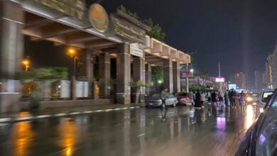 نشاط رياح وأمطار متوسطة تشهدها المنصورة