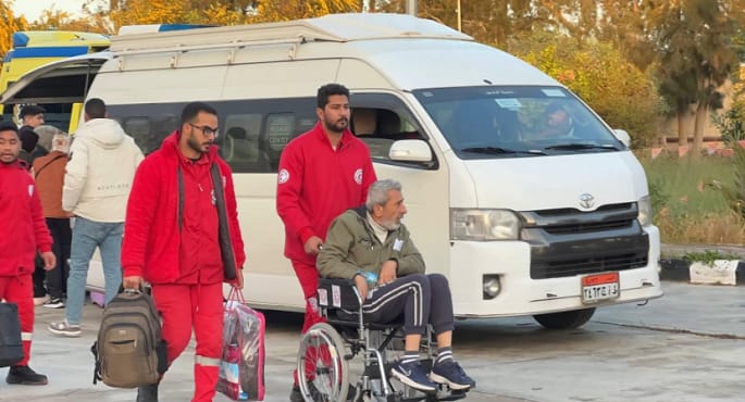 ميناء رفح البري يستقبل دفعة جديدة من العائدين الفلسطينيين إلى قطاع غزة