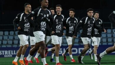 منتخب مصر يبدأ استعداداته لمواجهة إسبانيا الودية بتدريب في 'إسبانيول'