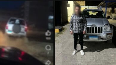 ضبط قائد سيارة ملاكي ارتكب حركات خطرة بحفل زفاف بالجيزة