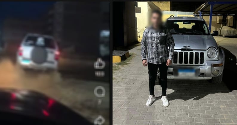 ضبط قائد سيارة ملاكي ارتكب حركات خطرة بحفل زفاف بالجيزة