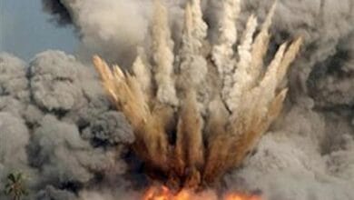 انفجارات عنيفة تهز قاعدة أمريكية قرب مطار بغداد