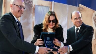 تكريم إلهام شاهين ولبلبة في انطلاق مهرجان جامعة بدر السينمائي الدولي لأفلام الطلاب