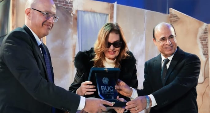 تكريم إلهام شاهين ولبلبة في انطلاق مهرجان جامعة بدر السينمائي الدولي لأفلام الطلاب