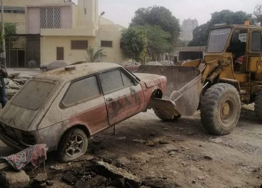 المرور ترفع 36 سيارة متروكة ومتهالكة لمنع الحوادث