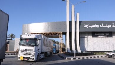 ميناء دمياط يطلق خدمة "رورو" الجديدة للشحنات المتجهة لدول الخليج