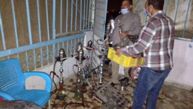 مصادرة وإعدام أكثر من 300 شيشة خلال حملات مكثفة بأحياء الإسكندرية