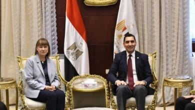 وزير الشباب والرياضة يبحث مع ممثل الأمم المتحدة في مصر سبل تعزيز التعاون وتمكين الشباب