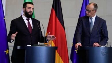 المستشار الألماني: نسعى لإعادة 80% من اللاجئين السوريين لأوطانهم