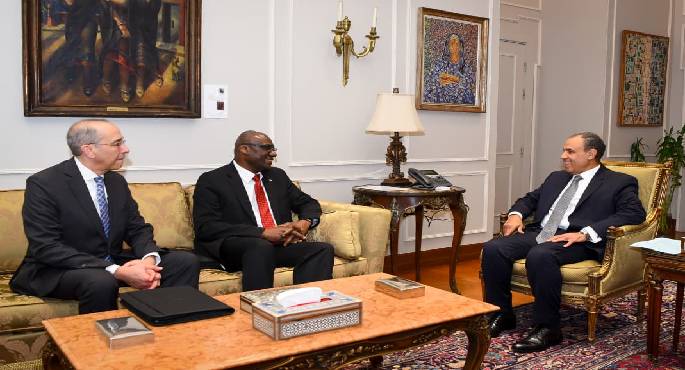 وزير الخارجية يبحث مع رئيس جامعة كارلتون الكندية تعزيز التعاون الأكاديمي والعلمي
