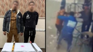 ضبط شخصين تعديا على عامل بعصا خشبية وسلاح أبيض بالبحيرة