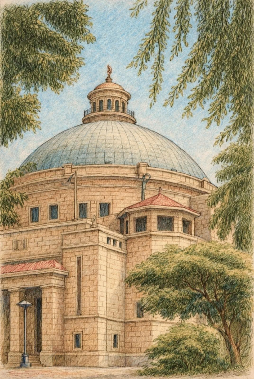 طلاب في قاعة دراسية بجامعة القاهرة