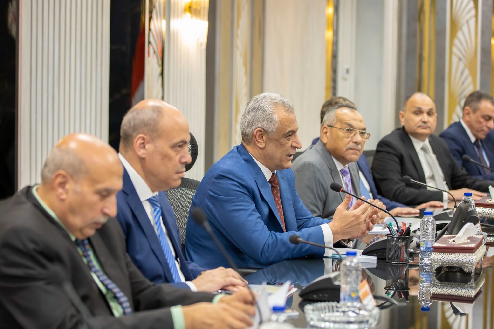 اجتماع بين وزير الدولة للإنتاج الحربي ومحافظ القاهرة