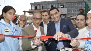 وزير الرياضة ومحافظ الجيزة يفتتحان مركز التنمية الشبابية بالشيخ زايد
