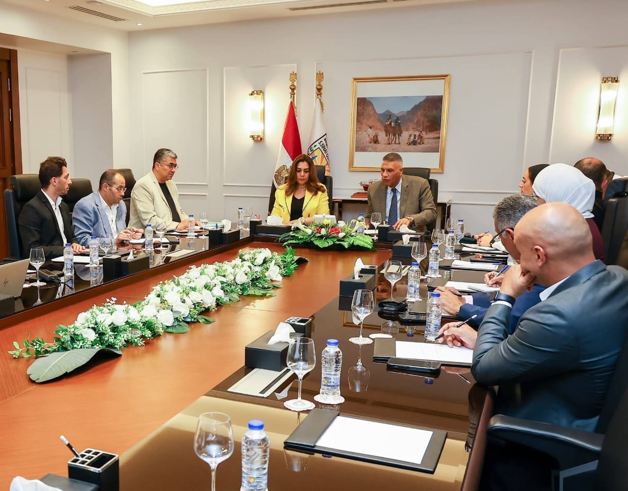 اجتماع لمناقشة الحفاظ على المحميات الطبيعية