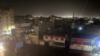 أمطار غزيرة ورياح قوية تضرب شمال سيناء