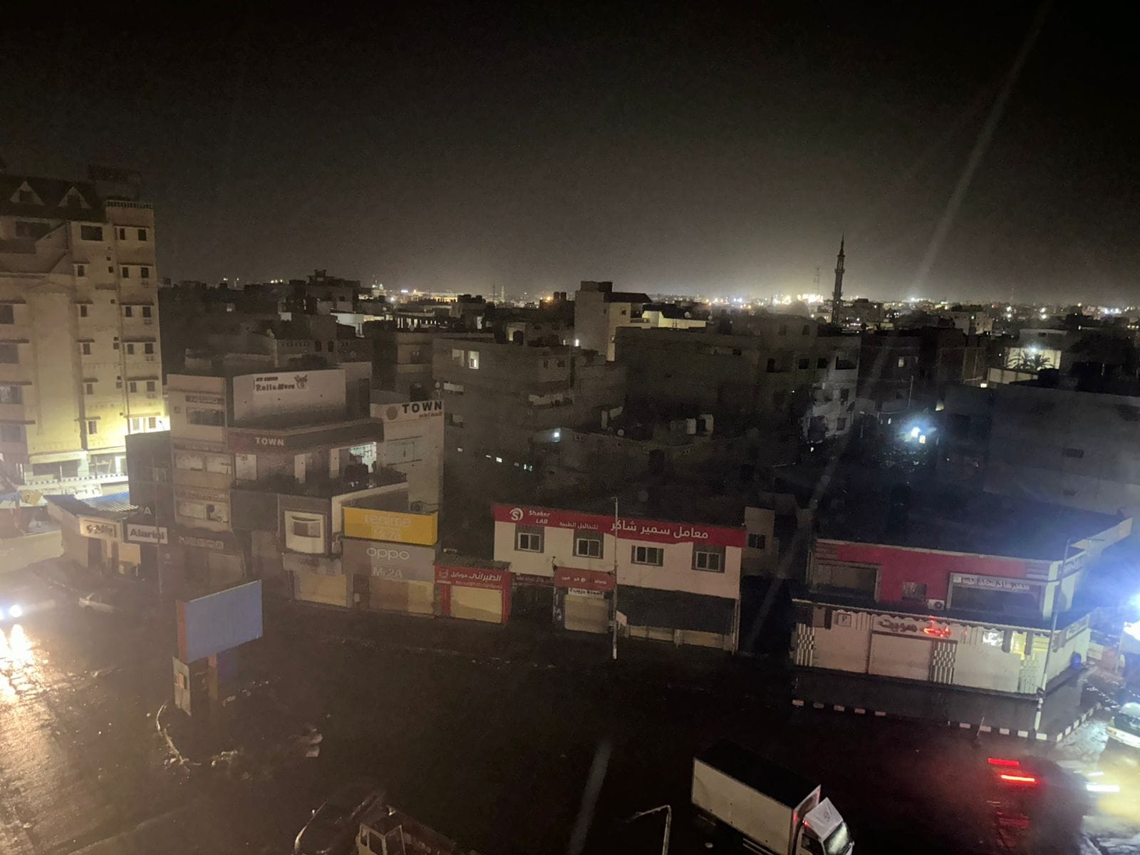 أمطار غزيرة ورياح قوية تضرب شمال سيناء