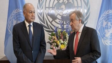 أبو الغيط يبحث مع جوتيريش مستجدات الحرب الأمريكية الإسرائيلية على إيران