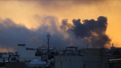 انفجارات تهز طهران وكرج وسقوط شظايا صاروخية قرب القدس المحتلة