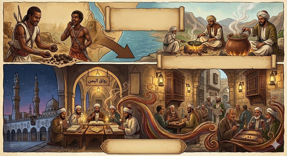 القهوة.. من "غذاء للحروب" إلى "مشروب المزاج" المصري