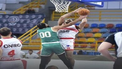 الزمالك يهزم الشمس ويتأهل لمواجهة الأهلي في نصف نهائي كأس السلة