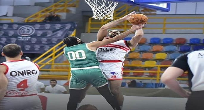 الزمالك يهزم الشمس ويتأهل لمواجهة الأهلي في نصف نهائي كأس السلة