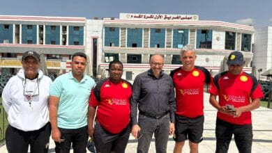 نجم جنوب إفريقي سابق يزور نادي الزمالك