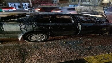 السيطرة على حريق سيارة ملاكي بكورنيش الإسكندرية دون إصابات